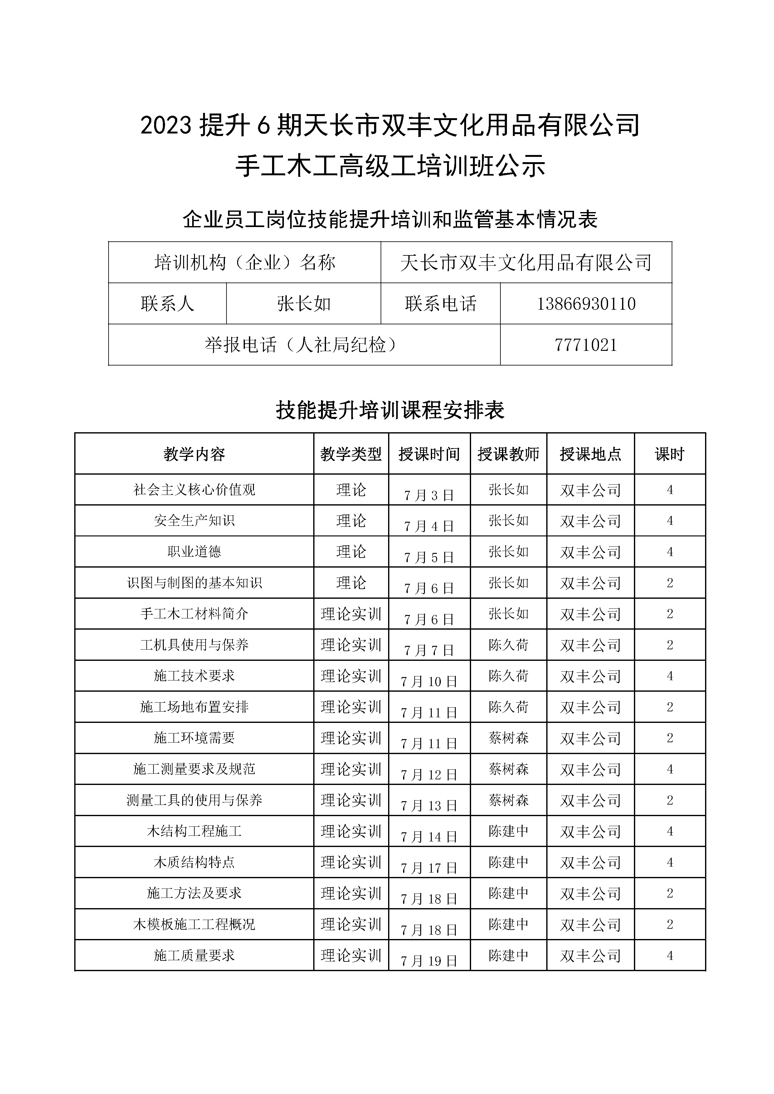 2023提升6期双丰文化手工木工高级公示(1)_页面_1